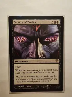MTG - Dictate of Erebos - JOU - Rare - Card #65 - Non-Foil - Commander Staple - Image 1