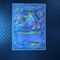 Pokemon M Alakazam EX Ultra Rare Holo Mega Fates Collide 210 HP Zen Force Card - Image 1