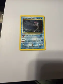 Pokemon Shining Gyarados Holo 65/64 Neo Revelation Card English 2000 - Image 2