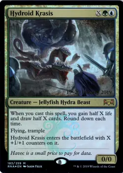 Hydroid Krasis NM* FOIL PRERELEASE Ravnica Allegiance ENGLISH 0320 -UnltdCards - Image 1