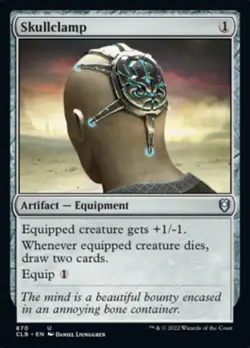 *MINT* Skullclamp - Commander Legends: Baldur's Gate CMR (PT) - MTG - Image 1