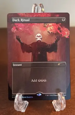 MTG Dark Ritual Secret Lair Drop Rainbow Foil Frank Frazetta #1170 Magic SLD - Image 1