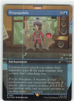 Propaganda (Rainbow Foil) - Secret Lair Drop - NM - Image 1