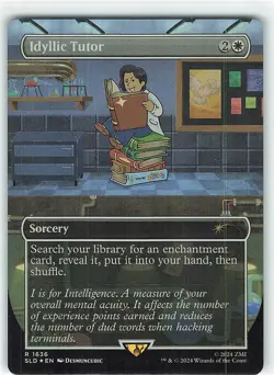 Idyllic Tutor (Rainbow Foil) - Secret Lair Drop - NM - Image 1