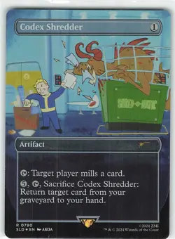 Codex Shredder (Rainbow Foil) - Secret Lair Drop - NM - Image 1