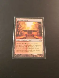 MTG Sacred Foundry Gatecrash LP - Image 1