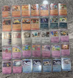 Pokemon Surging Sparks Holographic + Reverse Holo (86) Card Lot - No Dupes!! - Image 1