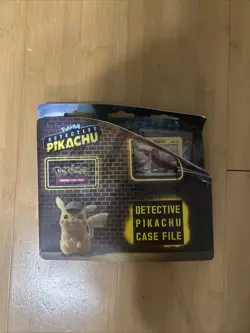 DETECTIVE PIKACHU CASE FILE POKEMON NEW SEALED With Boosters - Image 2
