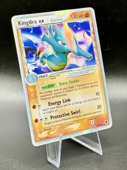 Kingdra ex (Delta Species) 94/101 Holo Pokemon EX Dragon Frontiers Vintage LP/MP - Image 1