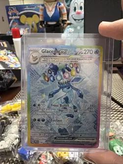 Pokemon Glaceon ex Special Illustration Rare Holo 150/131 Sv: Prismatic Evoluti… - Image 1