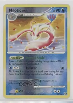 Milotic Reverse Foil Pokemon Diamond & Pearl Great Encounters #25 2008 - Image 1