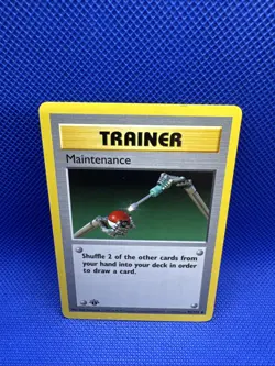 1999 Pokemon Maintenance Base Set Shadowless 1st Edition NM 83/102 - Image 1