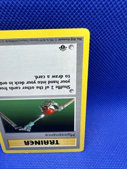 1999 Pokemon Maintenance Base Set Shadowless 1st Edition NM 83/102 - Image 5