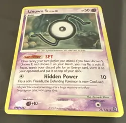 Unown S 39/132 Rare Secret Wonders Reverse Holo Pokemon TCG Vintage MP - Image 1