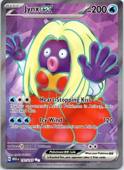 Jynx Ex 191/165 – Pokemon TCG Scarlet & Violet: 151 Full Art Ultra Rare Holo - Image 1