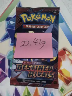 (VERY HEAVY) 22.47g Pokemon TCG Destined Rivals Booster Pack (SEALED)✅ - Image 2