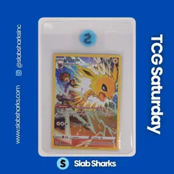 2022 POKEMON SWORD & SHIELD BRILLIANT STARS JOLTEON TRAINER GALLERY HOLO - Image 1