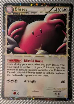 Pokemon Blissey PRIME Holo - HeartGold & SoulSilver - 106/123 LP - Image 1