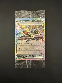 Pokemon TCG Umbreon EX 060/131 Sealed Holo Rare Stamped Prismatic Evolutions - Image 1