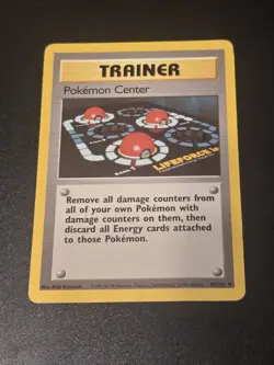 Trainer "Pokemon Center" 85/102 Base Set, Uncommon, 1999, Vintage, Mp/Lp - Image 1