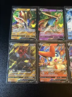 Pokemon TCG V / Celebrations Lot Of 8 !! Victini V, Zacian V, Indeedee - Image 5