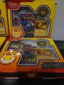 Pokemon Day 2026 COLLECTION BOX TCG BOOSTER PIKACHU STAMPED PROMO PHANTASMAL MEG - Image 2