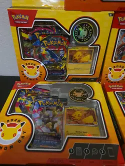 Pokemon Day 2026 COLLECTION BOX TCG BOOSTER PIKACHU STAMPED PROMO PHANTASMAL MEG - Image 3