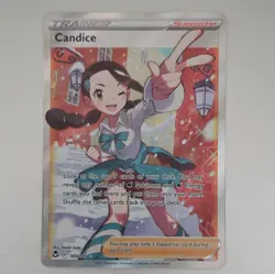 Candice ⭐ 189/195 Holo Rare Ultra Silver Tempest 2022 Pokemon NM - Image 1