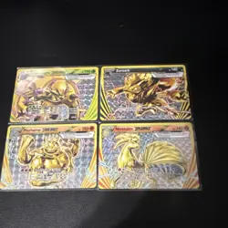 Pokemon BREAK Holo Lot of 4 – Machamp, Ninetales, Zoroark, Chesnaught - Image 1