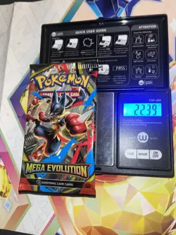 (HEAVY) 22.39g Pokemon TCG Mega Evolution Booster Pack (SEALED)✅ - Image 1
