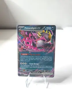 Pokemon Fezandipity ex 142/217 Ascending Heroes English NM Pack To Sleeve Pulled - Image 1