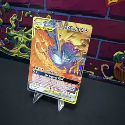 2019 Pokemon Sun Moon Hidden Fates Moltres Zapdos Articuno GX FA #44/68 NM - Image 3