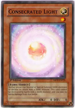 Yugioh! HP Consecrated Light - ABPF-EN033 - Common - 1st Edition Heavily Played, - Image 1