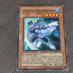 Elemental Hero Bubbleman CRV-EN014 Cybernetic Revolution 1st Edition - Image 1