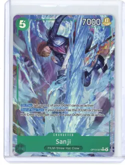 One Piece TCG Sanji Op13-027 Rare Alt Art - Image 1