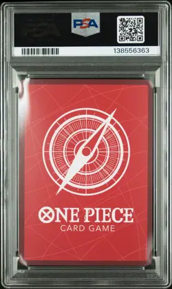 2025 ONE PIECE PROMOS BVB X ONE PIECE MATCH DAY 2025 #003 MONKEY D. LUFFY PSA 9 - Image 2