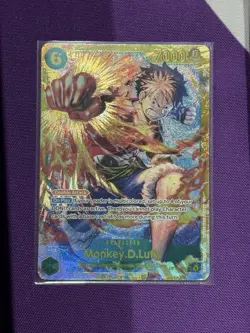 Monkey.D.Luffy SEC Secret Rare OP13-118 One Piece TCG English - Image 1