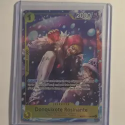 Bandai One Piece Donquixote Rosinante Special Character OP12-108 Counter +1000 - Image 1