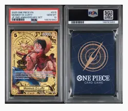 2025 One Piece 2nd Anniversary Monkey D Luffy #ST13-015 PSA 10 🔥! - Image 3