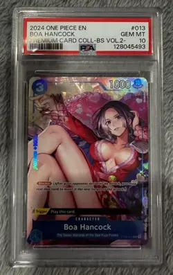 2024 ONE PIECE BOA HANCOCK PSA 10 BEST SELECTION COLLECTION VOL.2 #013 - Image 2