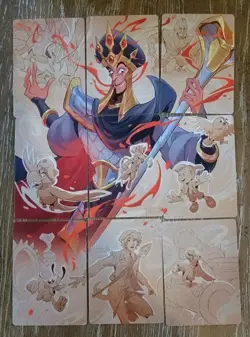 Disney Lorcana Reign of Jafar Complete (9) Puzzle Set - Image 1