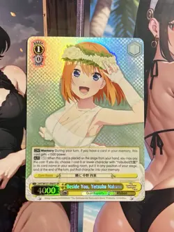 Weiss Schwarz Quintuplets Movie - Yotsuba Nakano, By Your Side W101-E005S SR - Image 1