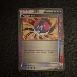 Pokemon Master Ball 94/101 Plasma Blast ACE SPEC Trainer Holo Rare Ace TCG Card - Image 1