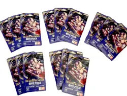 Bandai One Piece The Azure Sea's Seven Booster Pack 12-Cards , 3 PACK BUNDLE - Image 1