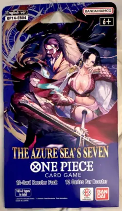 Bandai One Piece The Azure Sea's Seven Booster Pack 12-Cards , 3 PACK BUNDLE - Image 2