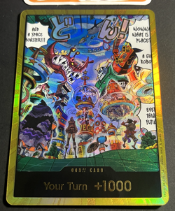 DON!! Card (Egghead) (Gold) The Azure Sea's Seven - Image 1