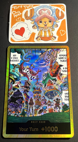 DON!! Card (Egghead) (Gold) The Azure Sea's Seven - Image 2