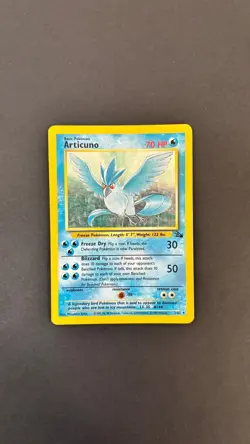 Pokemon Cards Articuno 2/62 Fossil Holo Rare - Image 1