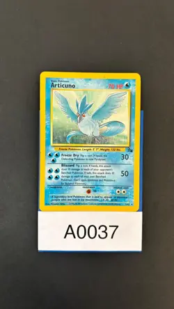 Pokemon Cards Articuno 2/62 Fossil Holo Rare - Image 3