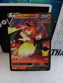 Lance's Charizard V SWSH133 SWSH: Sword & Shield Promo Cards Holo - Image 1